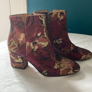 Franco Sarto brocade boots